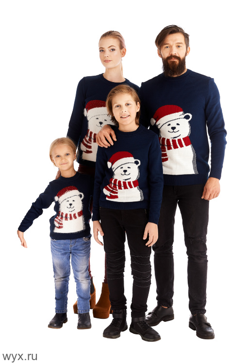 Семейные свитера "Рождественский миг"