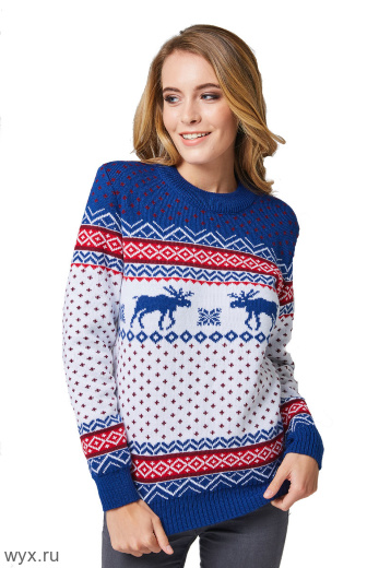 Купить мужские свитера с оленями по низким ценам в интернет-магазине Теплые звери