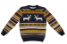 Скандинавский синий свитер