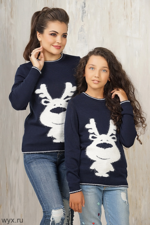 Семейные свитера с оленями "Скандинавские каникулы 3 " 