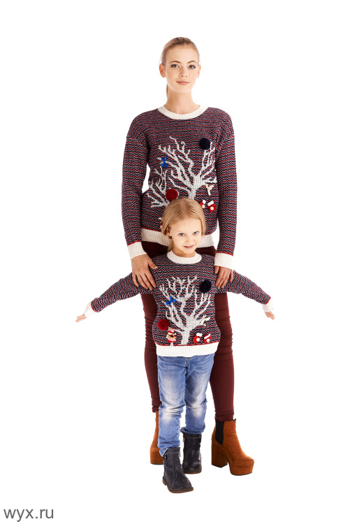 Семейные свитера "Дерево желаний"